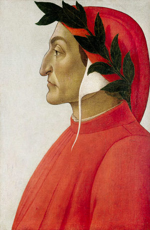 Ritratto di Dante di Sandro Botticelli