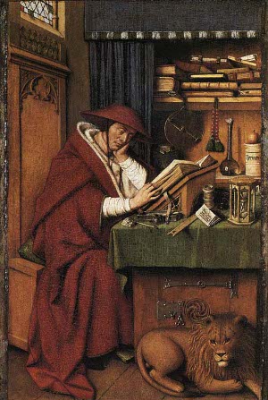 S. Girolamo di Jan van Eyck