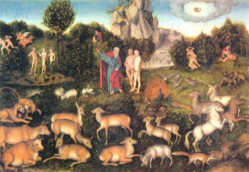 Lucas Cranach - Paradiso Terrestre