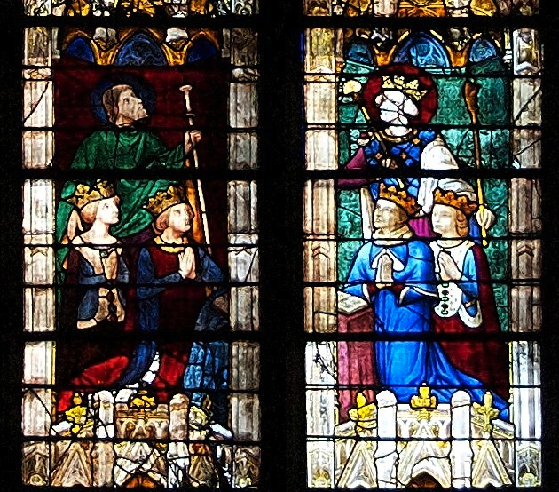 Re - vetrata Chartres - Particolare