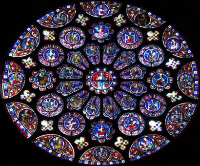 Cristo - Rosone - Chartres